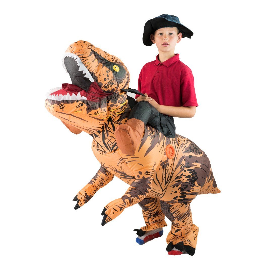 Disfraz de Dinosaurio T-Rex Hinchable Infantil